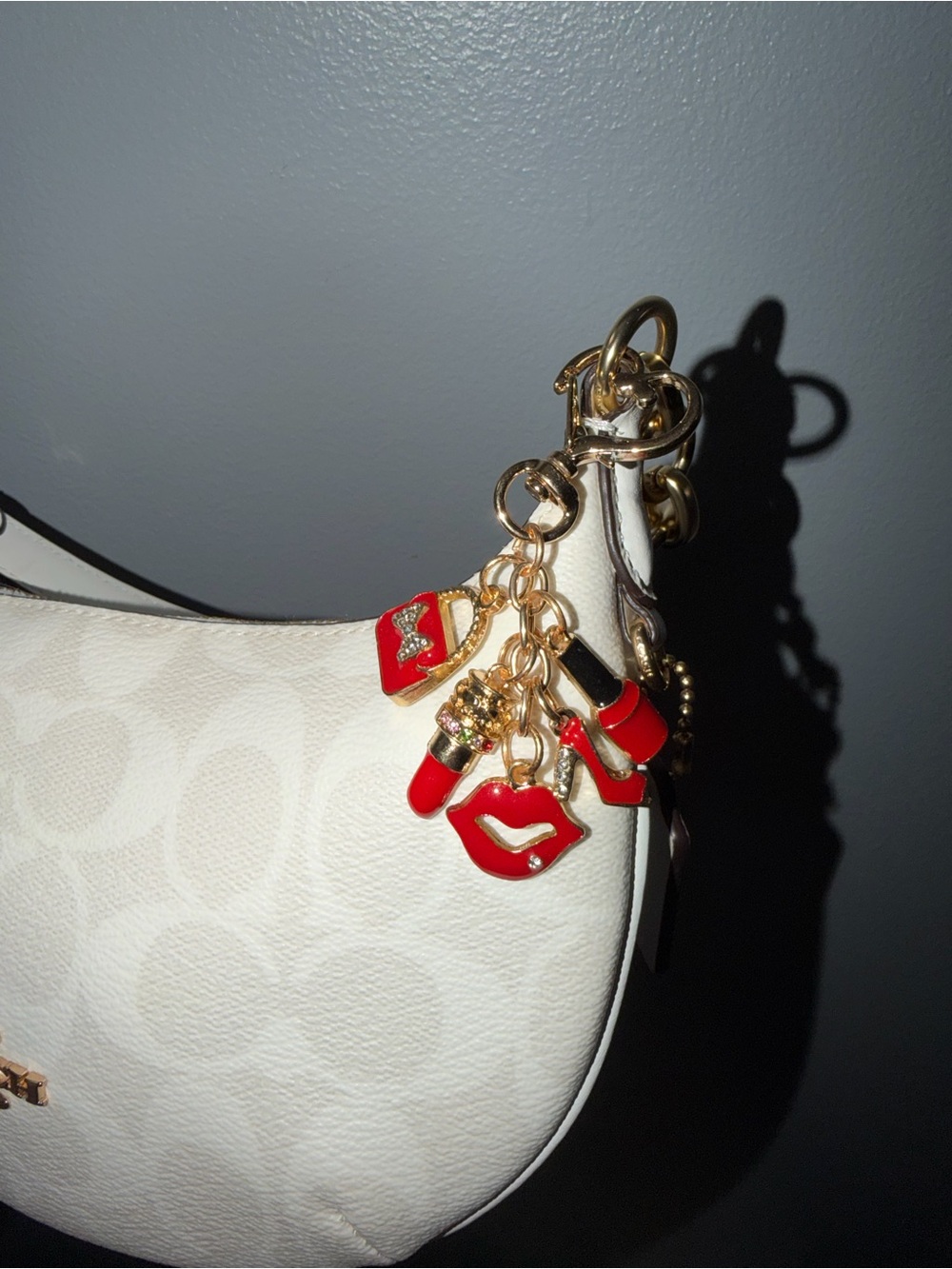 Red Lipstick & Accessories Charm - Picture 2 of 2